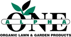 Alpha One Organic Fertilizer Product page